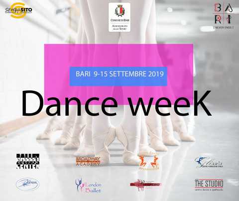 ''Bari dance week'': lezioni gratuite di hip hop, pizzica e pilates per una settimana